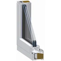 Meeth Balkontür 90 x 210 cm DIN links 1 Flügelig Dreh-Kipp, weiß