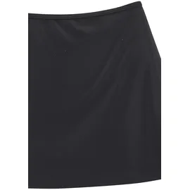 LASCANA Bade-Rock "Ronda", Damen, Gr. 40, N-Gr, blau (schwarz), Obermaterial: 82% Polyamid, 18% Elasthan. Futter: 100% Polyester. Miedereinsatz: 82% Polyamid, 18% Elasthan, unifarben, Badehosen, mit integrierter Bikinihose