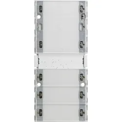 Gira Tastsensor 3 Komfort 4-fach für KNX, mit Inbetriebnahme-Wippe, 513400