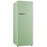 SCHOEPF Vollraum-Kühlschrank Retro RKS245SGD / / Grün / 238L - Grün