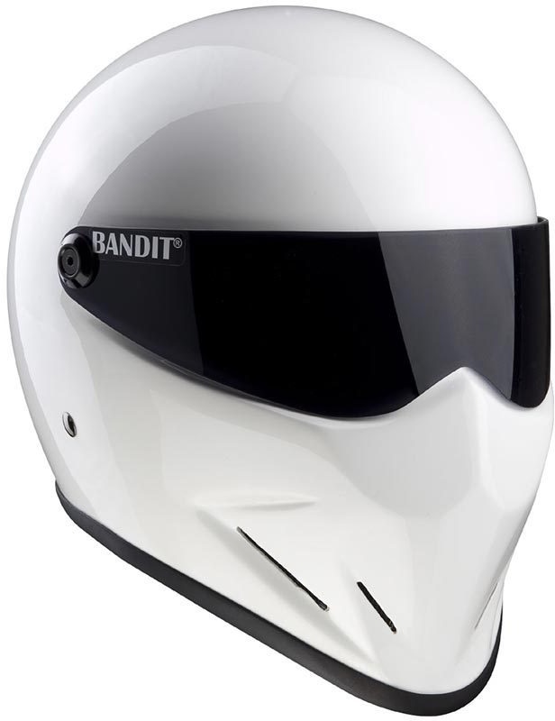 Bandit Crystal Helm, wit, 2XL