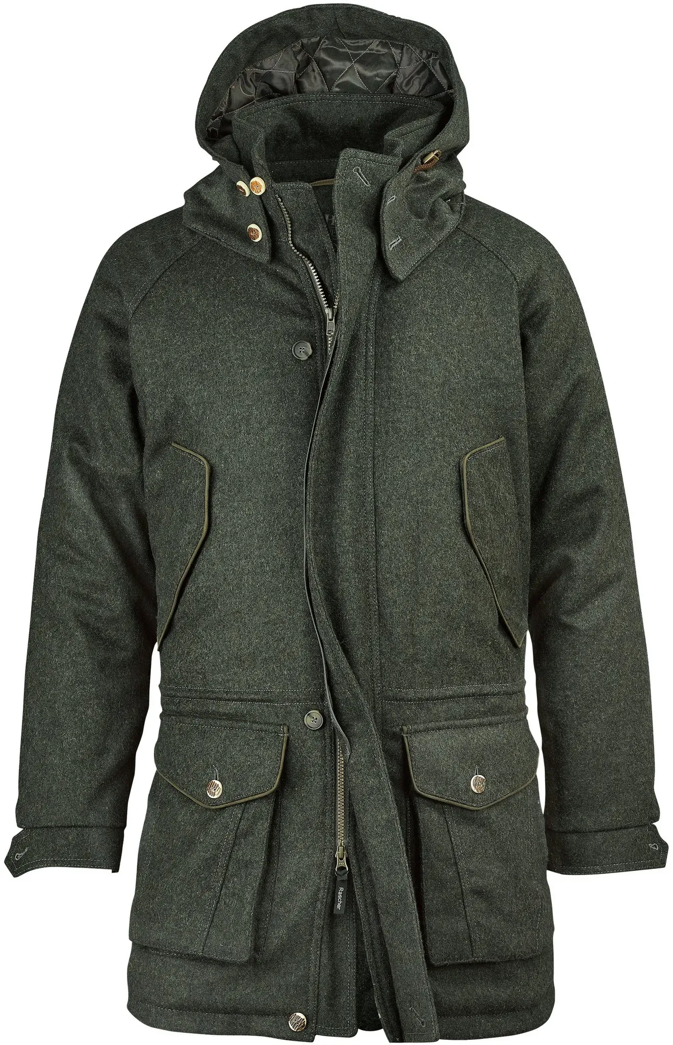 Rascher Lodenjacke Ludwig, oliv, 56