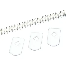 Leifheit Ersatzteil-Set 37202, 3 Abstreifgummis und Feder