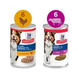 Hill's Science Plan Nassfutter Hund Adult Huhn & Rind 12x370 g