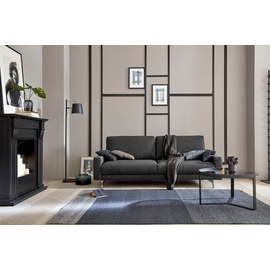 HÜLSTA sofa 2-Sitzer »hs.450«, Armlehne niedrig, Fuß chromfarben glänzend, Breite 164 cm, grau