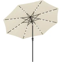 Songmics Sonnenschirm Ø 300 cm Beige