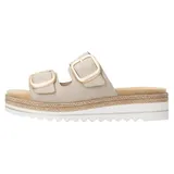 remonte Sandale für Damen, beige 41 EU