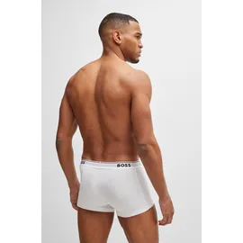 Boss für Herren. 50475274 3er-Pack Boxershorts schwarz, grau, weiß S, Heimtextilien, Baumwolle,