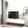 [en.casa] Nolven TV-Lowboard 180 x 46,5 x 31,5 cm Weiß Metall/Spanplatte