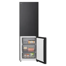 LG GBBS312BEV Kühl-Gefrierkombination (333 l, 1860 mm hoch, Schwarz)