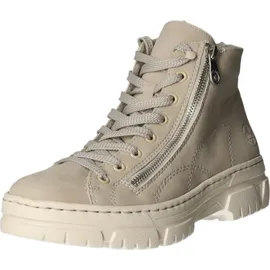 Rieker Z7410-62 Schnürstiefel in beige 42