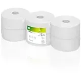 Satino comfort Toilettenpapier Großrollen, 2-lagig, hochweiß 6 Rollen à 320 Meter
