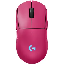 Logitech PRO 2 LIGHTSPEED für Rechts- und Linkshänder Gaming-Maus, Magenta