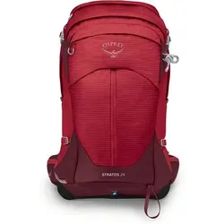 OSPREY Rucksack Stratos 24, Poinsettia Red, ONE SIZE
