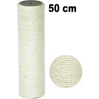 nanook shop Kratzbaum Ersatz Kratzstamm Sisal - 11 cm - 50 cm Länge - Creme