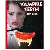 NET TOYS Vampir Zähne für Kinder Halloween Zubehör Vampirzähne Dracula Gebiss Fasching Karneval Vampire Twighlight Vampirgebiss