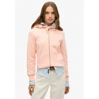 Superdry »ESSENTIAL LOGO ZIPHOOD HB« Superdry Pale Rose Pink