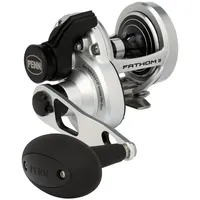 Penn Fathom® Ii Lever Drag Trollingrolle - Black Silver