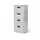 Jan Nowak V004A Aktenschrank 132 cm x 46 cm x 62 cm Grau