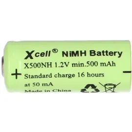 XCell 4x Akku Lady N X500NH ersetzt LR1, LR01, 4901, 4001, MX9100, 910A, E90 1,2V NI-MH 500mAh
