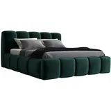 a&j möbelland Sonic 140 x 200 cm Dunkelgrün
