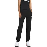 Puma Essentials Small No. 1 Logo leichte Jogginghose Damen 01 black M