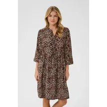 Cream Blusenkleid Braun 38