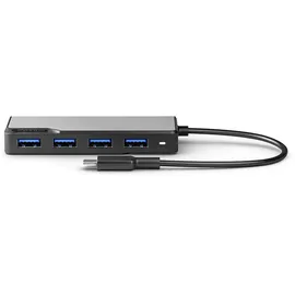 Alogic USB-C Fusion SWIFT 4-in-1 Hub Space Grey
