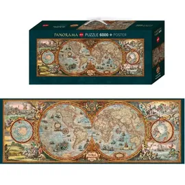 Heye Hemisphere Map Puzzle