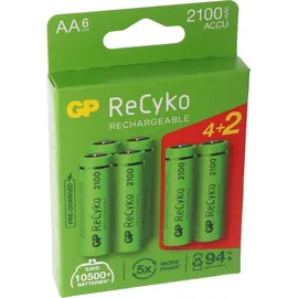GP ReCyko+ AA 2100 mAh 4 St.