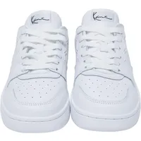 Trainingsschuh KARL KANI "Karl Kani Damen KKFWW000167 89 Heel Logo", Damen, Gr. 36.5, weiß, schwarz, Leder, Schuhe