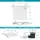 Calmwaters Komplettset 90 x 90 x 2,5 cm mit Wannenträger Ablaufgarnitur, bodengleiche Brausewanne Modern Select, flache Dusch...