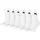 Short Crew Sportsocken 6-Pack weiß 47-49