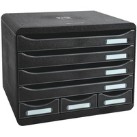 EXACOMPTA Ablagesystem »Storebox Mini« schwarz, EXACOMPTA, 35.5x27.1x27 cm
