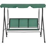 vidaXL Hollywoodschaukel Grün 170 cm 3-Sitzer