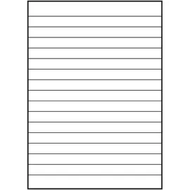 Landré Briefblock WORK A4 liniert, kopfgeleimt