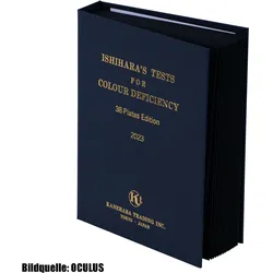 lshihara Farbtafeln, Buchformat, 38 Tafeln, gebunden