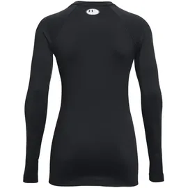 Under Armour ColdGear Authentics langarm Sportshirt Damen 001 black/white XL