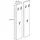 Vladon Garderobe Spot grau