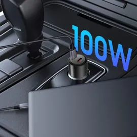 techprotect CC03 2-Port PD100W KFZ-Ladegerät Schwarz