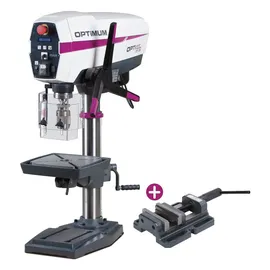 Optimum Tischbohrmaschine DP 26-T (400 V) Set