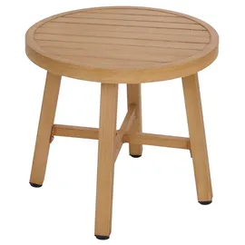 MCW MCW-P82 Loungeset Holz-Optik creme
