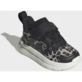 adidas Tensaur Run 4.0 Kinder Beige/Schwarz/Weiß 26