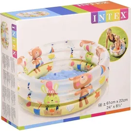 Intex 3-Ring Badebär Baby Pool 61 x 22 cm