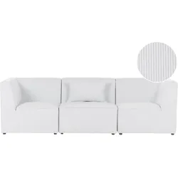 3-Sitzer Sofa Cord cremeweiß LEMVIG