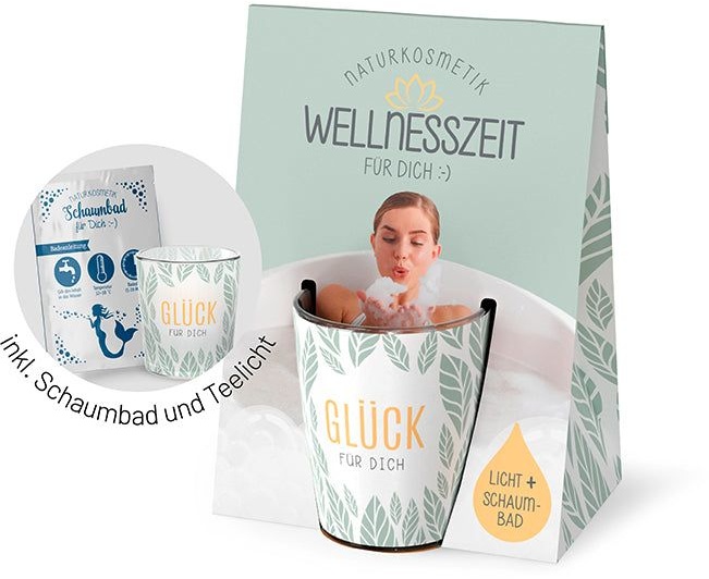 LaVida - Wellnesszeit Glück für Dich (Feder) 1 St