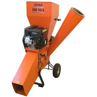 Häcksler Gartenhäcksler ATIKA GHB 760 A 4-Takt Benzinmotor für Äste bis 76 mm
