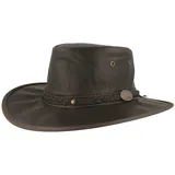 Scippis Lederhut in schwarz | XL