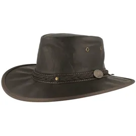 Scippis Lederhut in schwarz | XL