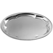 APS Servierplatte silber 35,0 x 35,0 cm, 1 St.